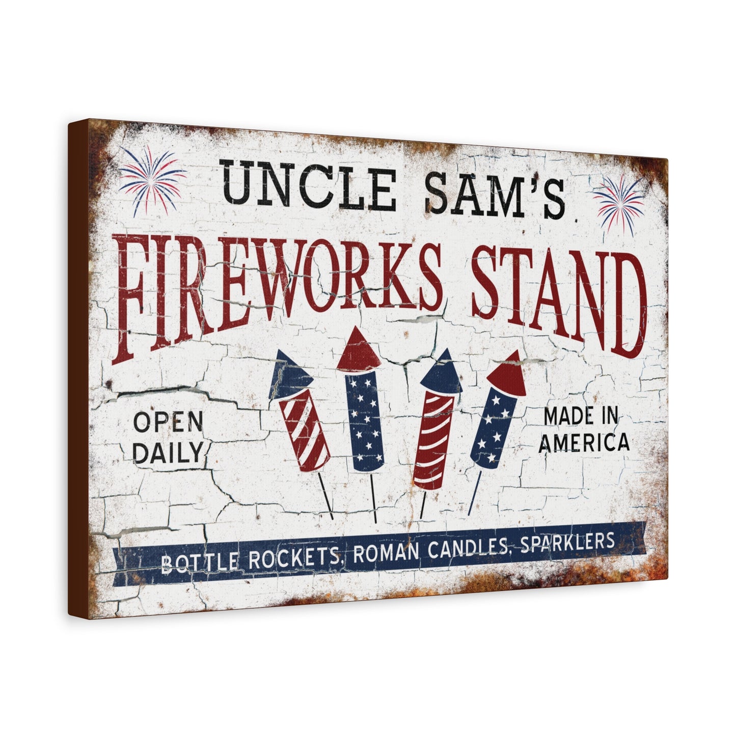 Uncle Sam's Fireworks Stand