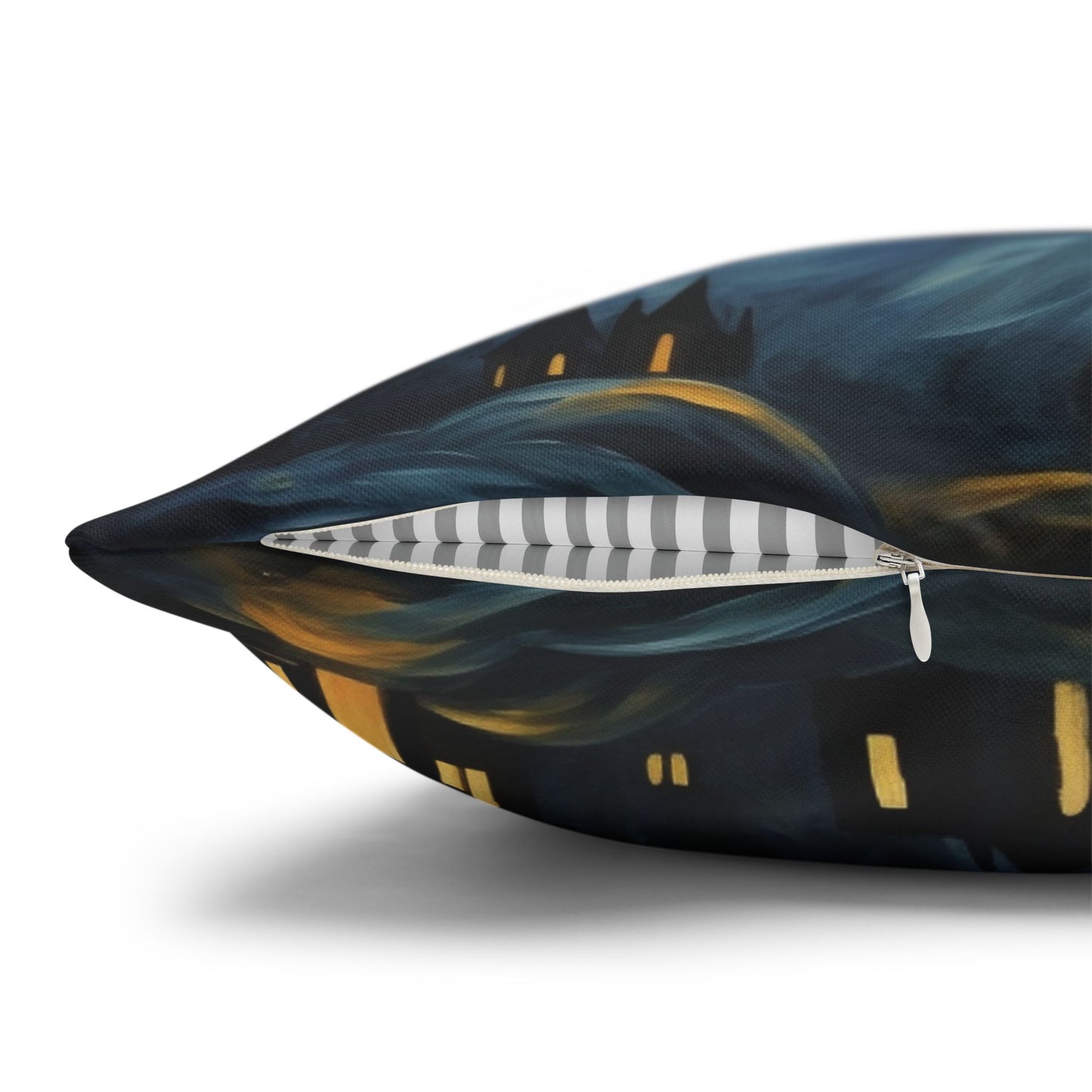 Vincent Van Ghost Starry Night Pillow Cover