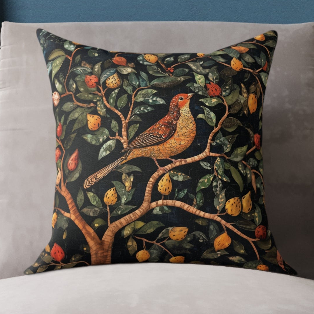 Partridge in a Pear Tree Pillow