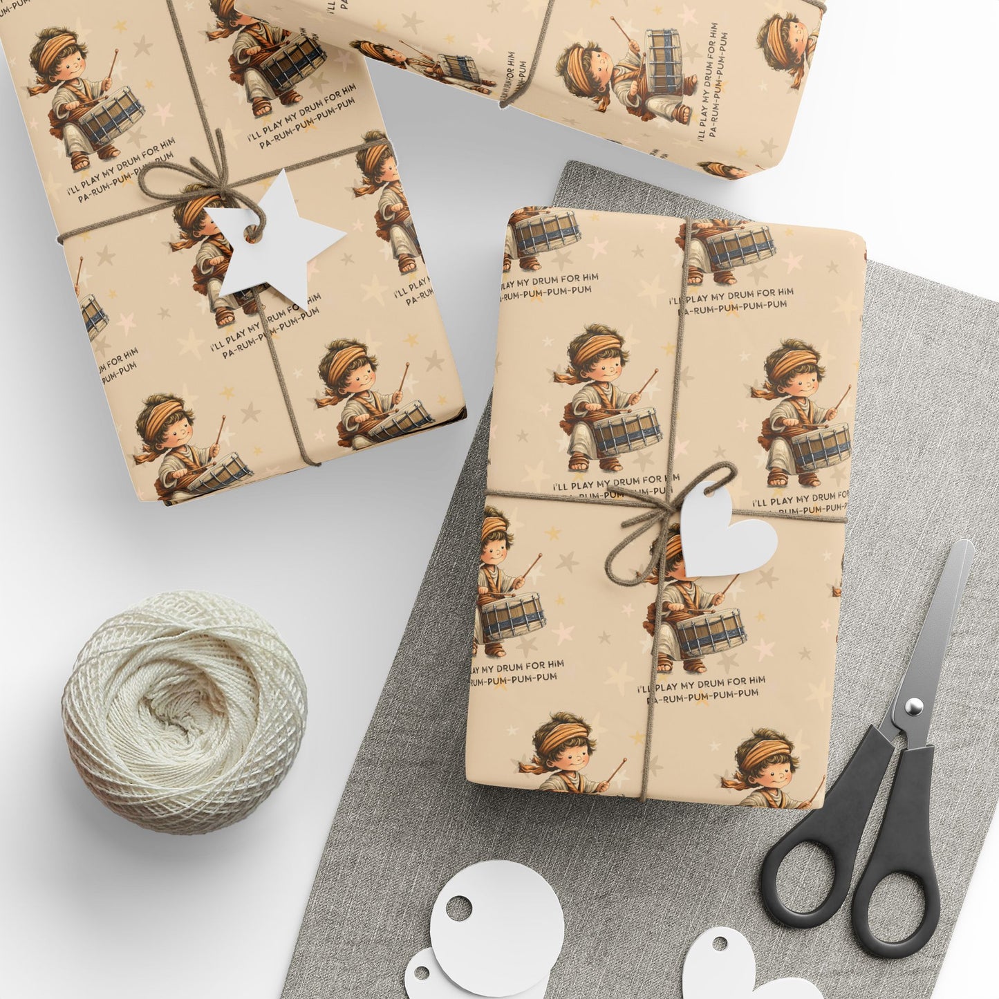Little Drummer Boy Premium Gift Wrap