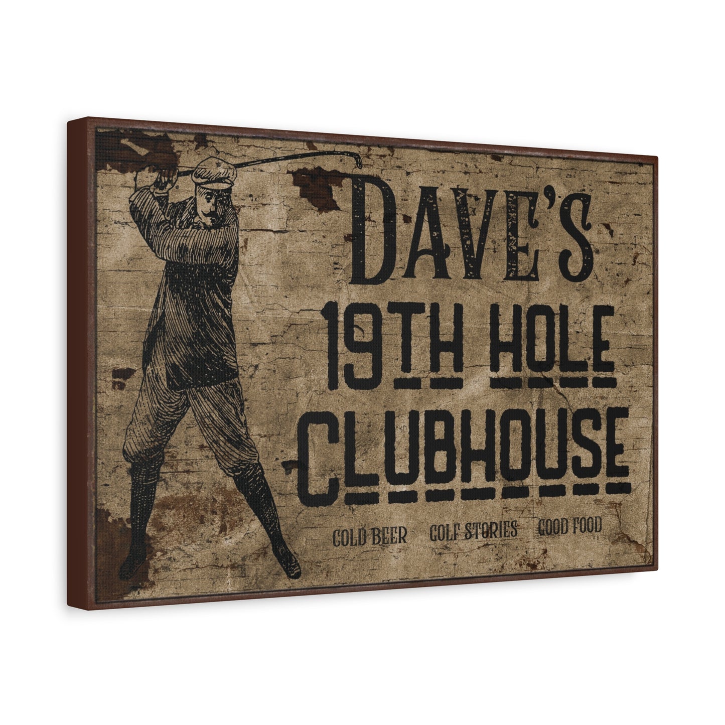 Personalized Golf 19th Hole Clubhouse
