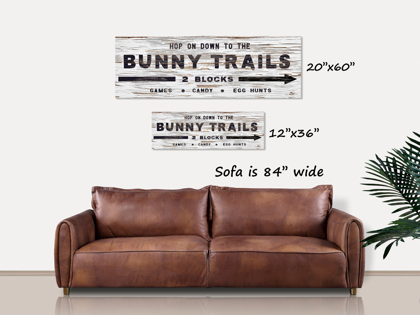 Bunny Trails Canvas Wall Art