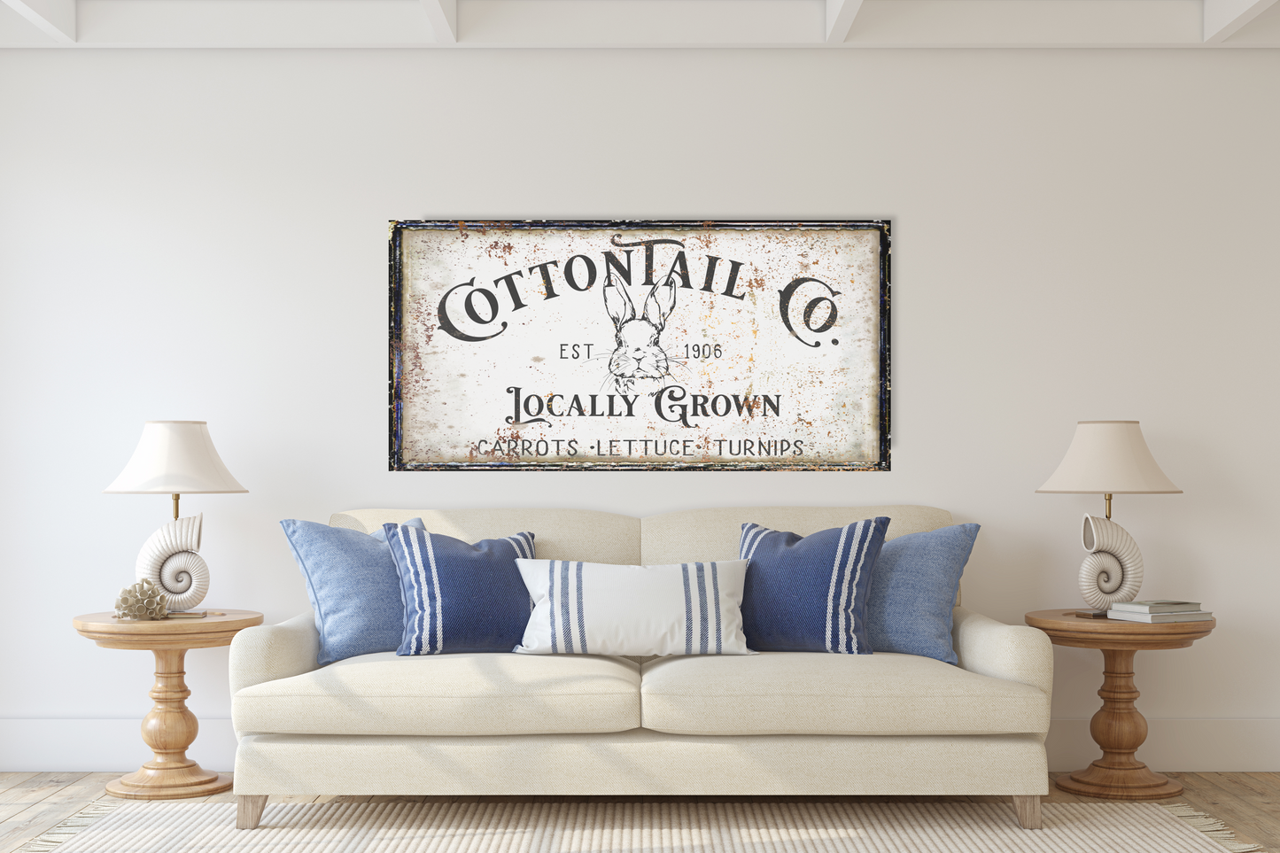 Cottontail Co Canvas Art