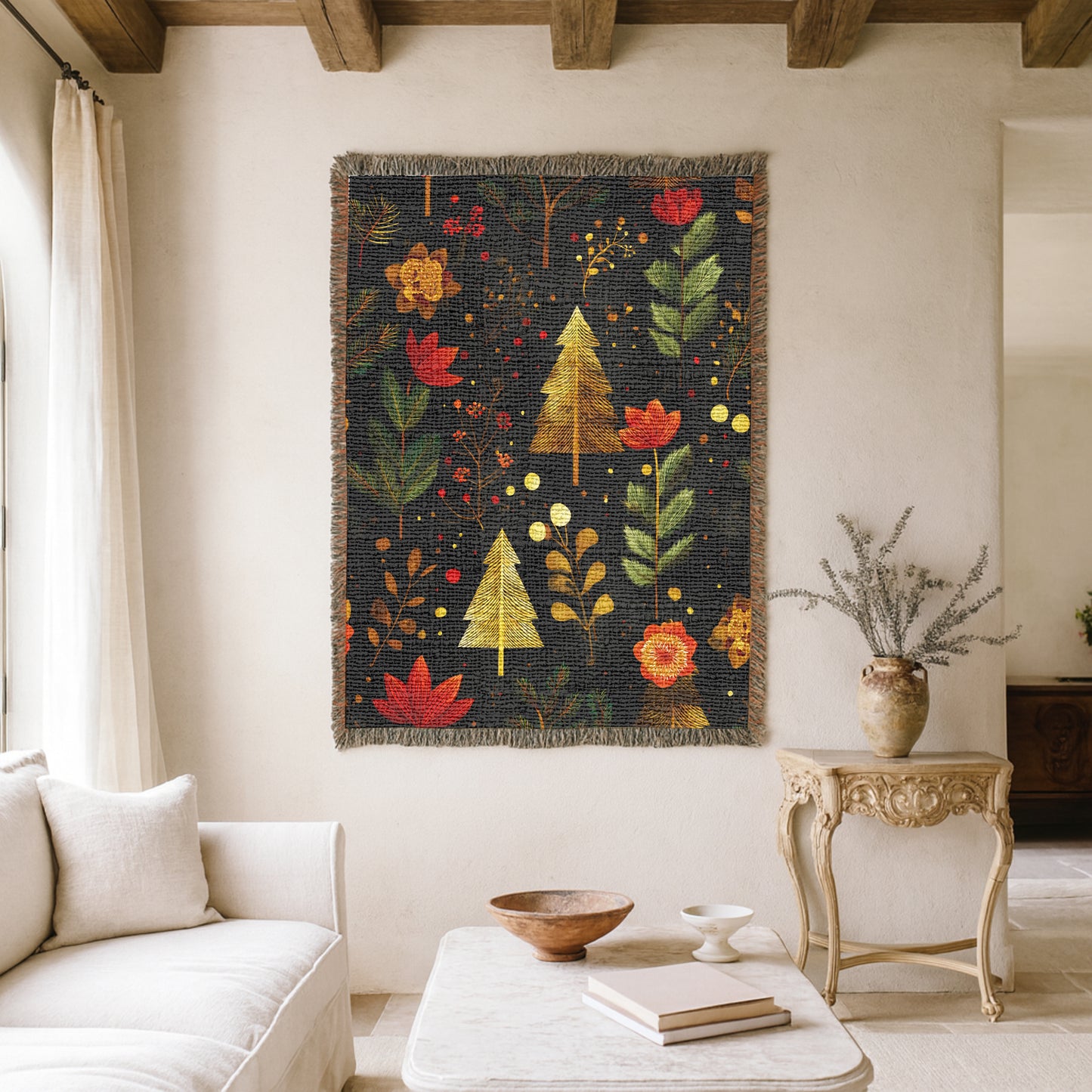 Holiday Glam Woven Blanket