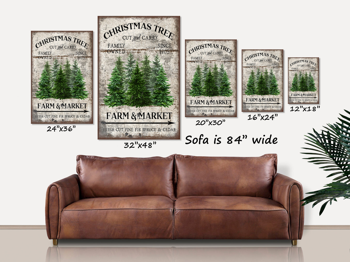 Christmas Trees Cut & Carry, Vintage Christmas, Christmas Wall Art, Holiday Decorations, Fresh Christmas Trees. Rustic Christmas Decor
