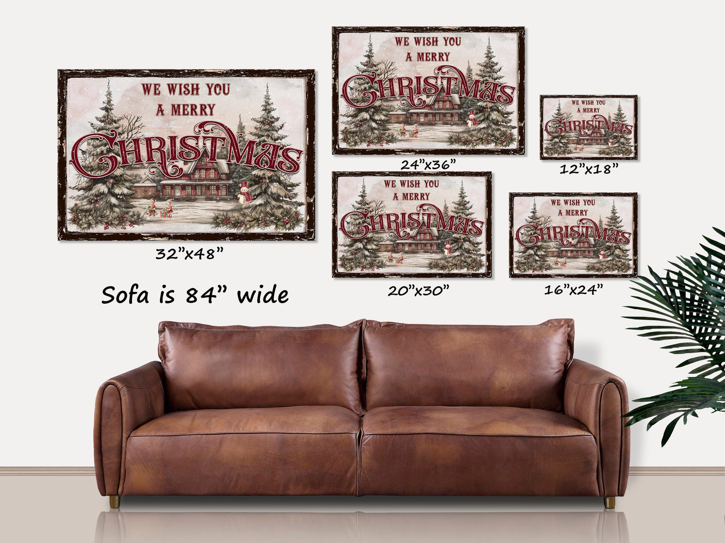 Holiday Decor, We Wish You A Merry Christmas Canvas Sign, Christmas Signs, Christmas Pictures, Vintage Christmas Decorations, Holiday Art