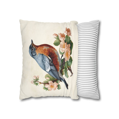 Bluebird Pillow Cover