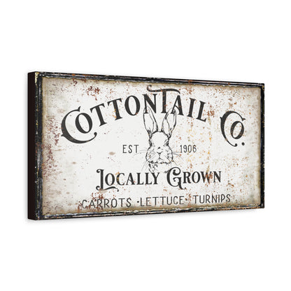 Cottontail Co Canvas Art