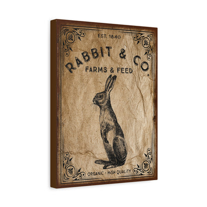 Rabbit & Co Canvas Wall Art