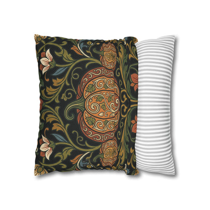 William Morris Botanical Pumpkins Pillow Cover