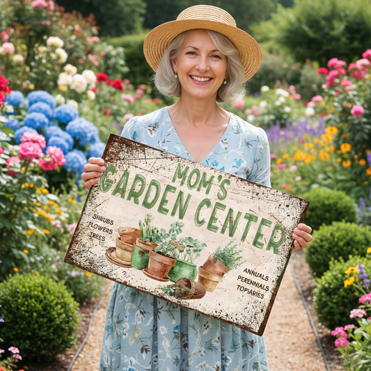 Personalized Garden Center Canvas