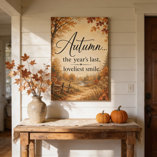Autumn, The Years Last, Loveliest Smile