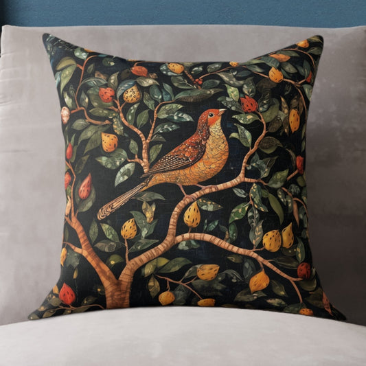 Partridge in a Pear Tree Pillow