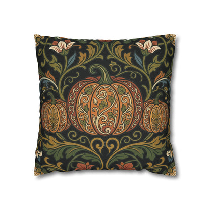 William Morris Botanical Pumpkins Pillow Cover
