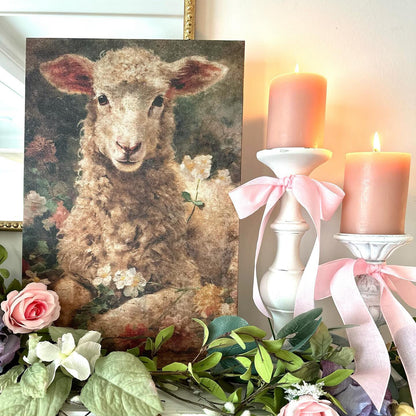 Spring Lamb Canvas Art