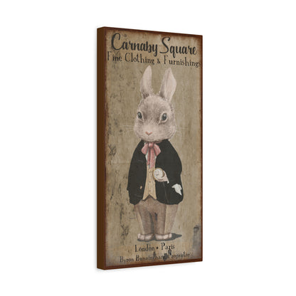 Mr and Mrs. Bunningham Canvas Wall Art