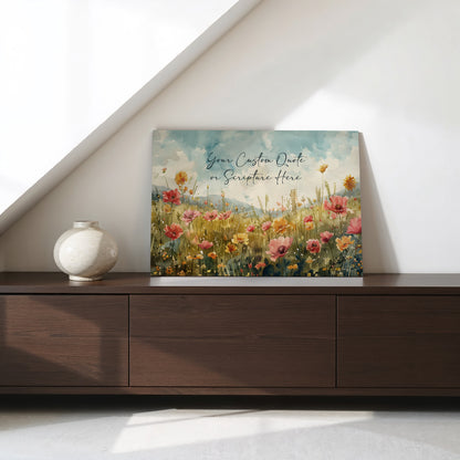 Custom Scripture or Quote Canvas