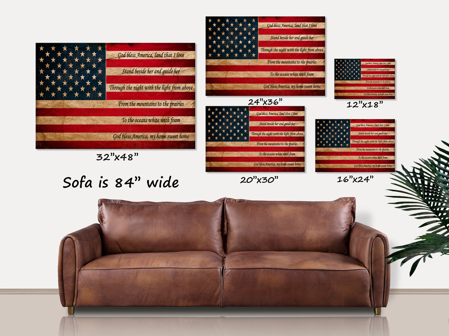 God Bless America Flag