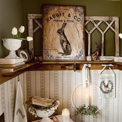 Rabbit & Co Canvas Wall Art