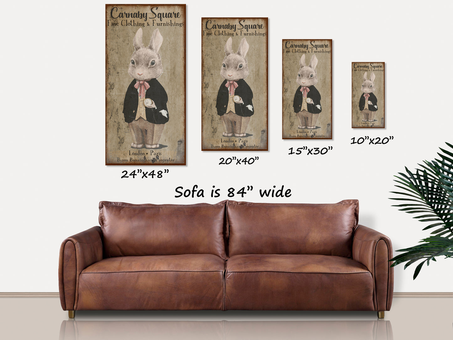 Mr and Mrs. Bunningham Canvas Wall Art