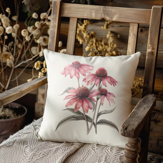 Coneflowers Pillow Cover