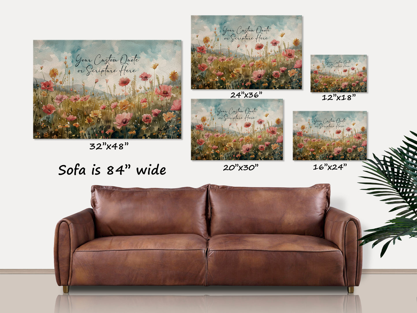 Custom Scripture or Quote Canvas