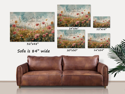 Custom Scripture or Quote Canvas