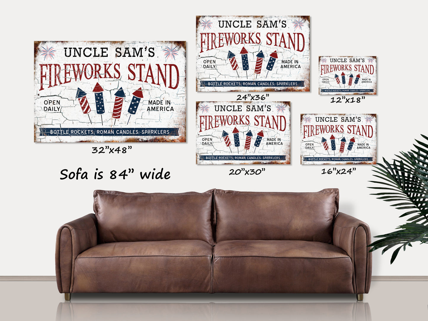 Uncle Sam's Fireworks Stand