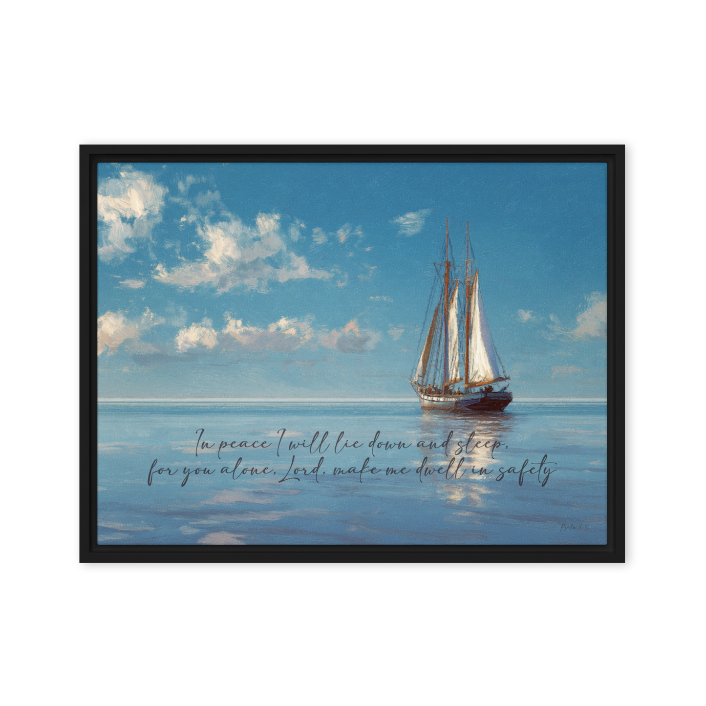 In Peace I Will Lie Down Psalm 4:8
