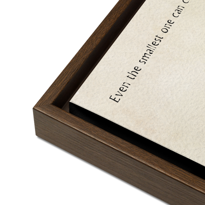 Even The Smallest One Peter Rabbit Framed Canvas Art