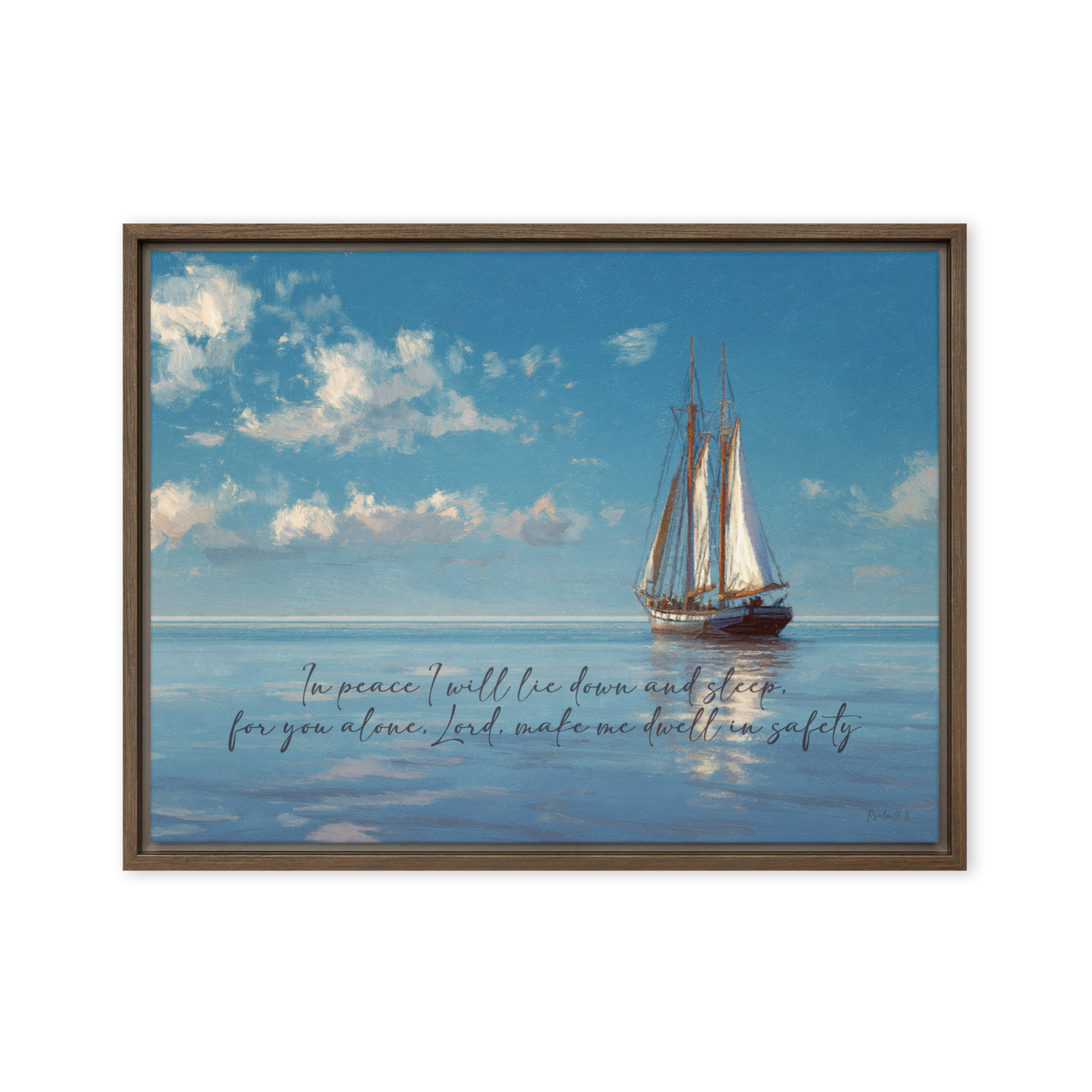 In Peace I Will Lie Down Psalm 4:8