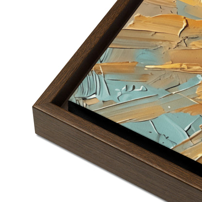 The Tomb is Empty Framed Canvas