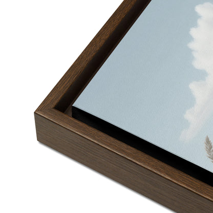The Lord is Close to the Broken Hearted Wood Framed Canvas