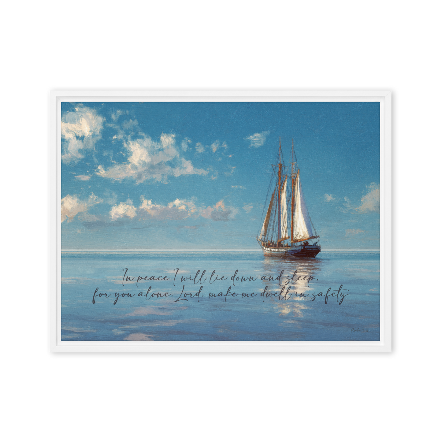 In Peace I Will Lie Down Psalm 4:8