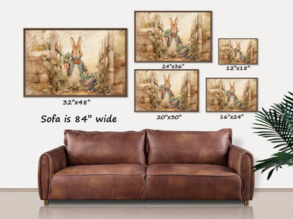 Peter Rabbit in Mr McGregors Garden