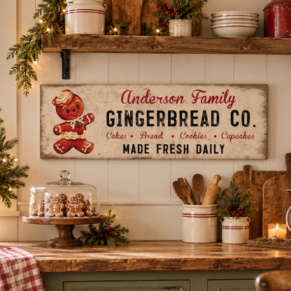 Personalized Gingerbread Co