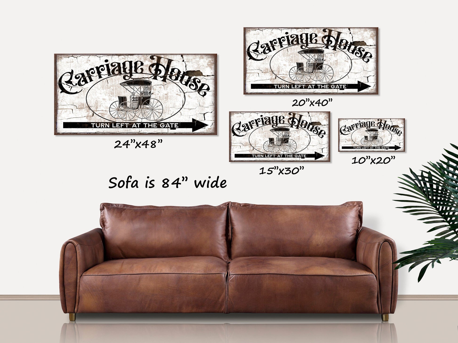 Carriage House Canvas Sign, Modern Farmhouse Decor, Vintage Sign, Large Canvas Sign, Antique Signs, Signs With Sayings, Vintage Decor