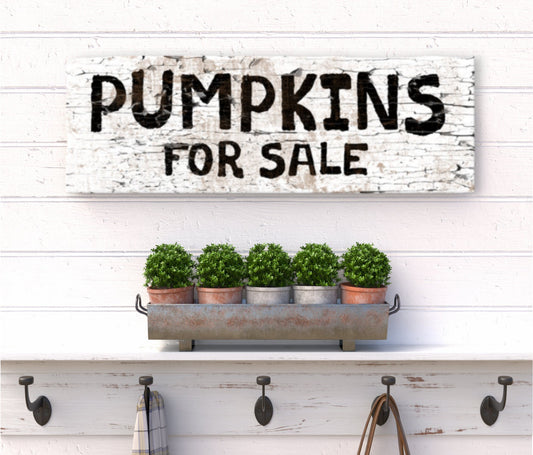 Fall Signs, Pumpkins For Sale, Canvas Wall Art, Autumn Decor, Pumpkin Decor, Chippy Signs, Fall Decorations, Autumn Canvas, Roadside Sign