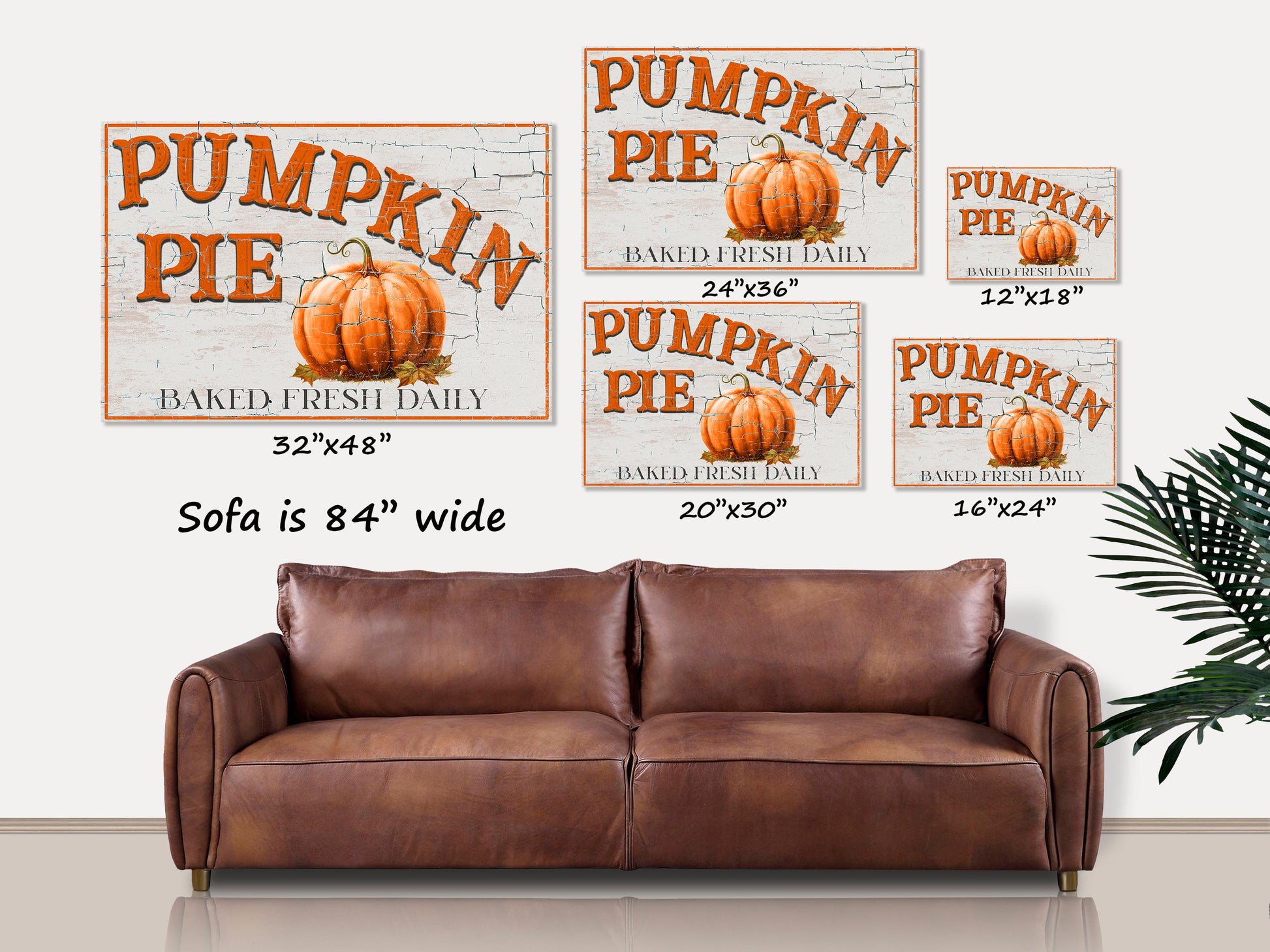 Thanksgiving Wall Decor, Pumpkin Pie Sign, Fall Signs, Pumpkin Decor, Fall Decorations, Canvas Wall Art, Farmhouse Fall Signs, Fall Gifts