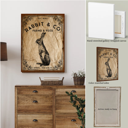 Rabbit & Co Canvas Wall Art