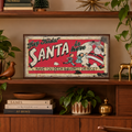 Naughty Or Nice MCM Canvas Wall Art