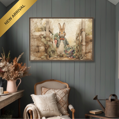 Peter Rabbit in Mr McGregors Garden