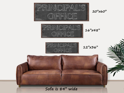 Principal's Office Sign