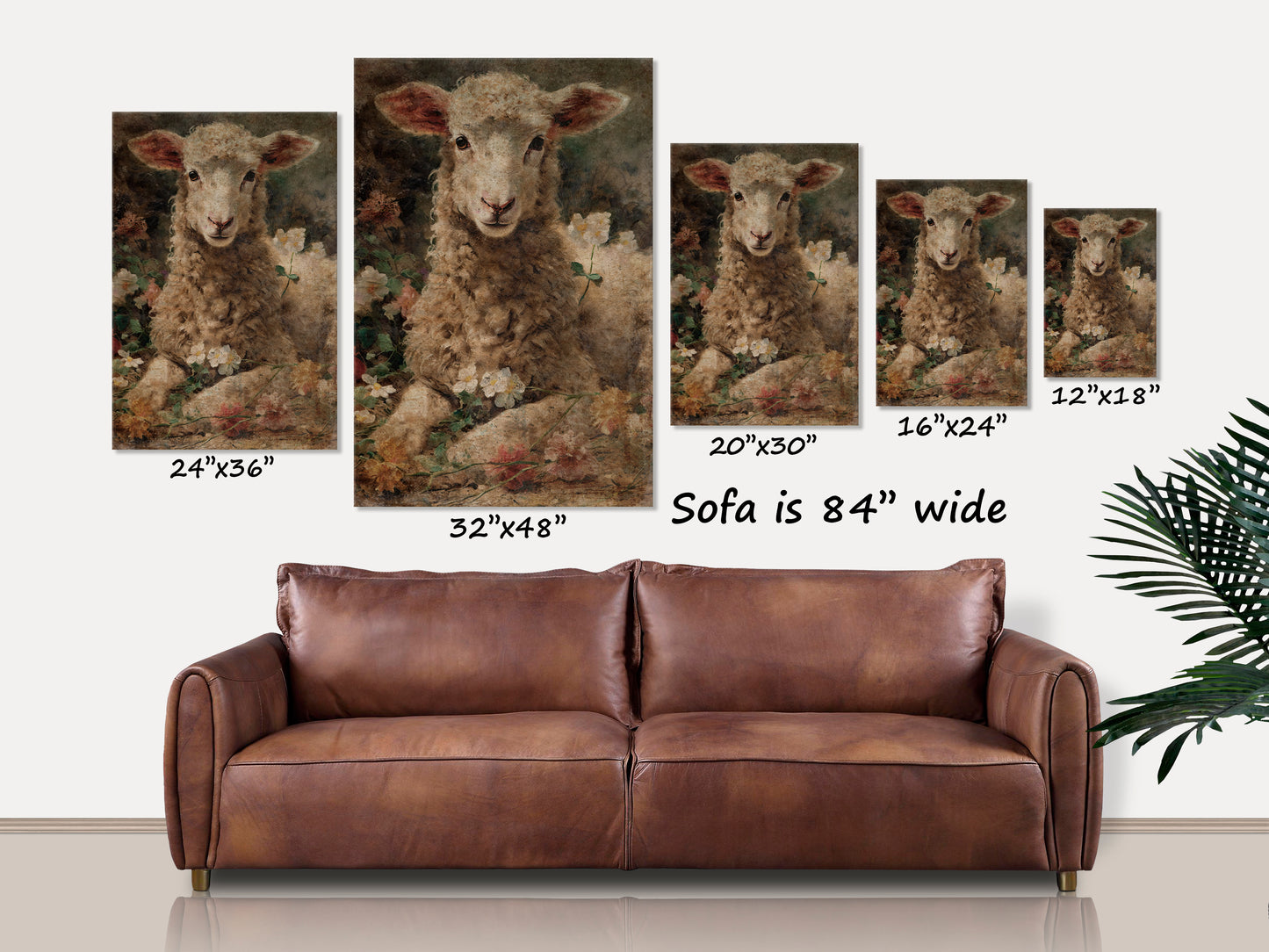Spring Lamb Canvas Art