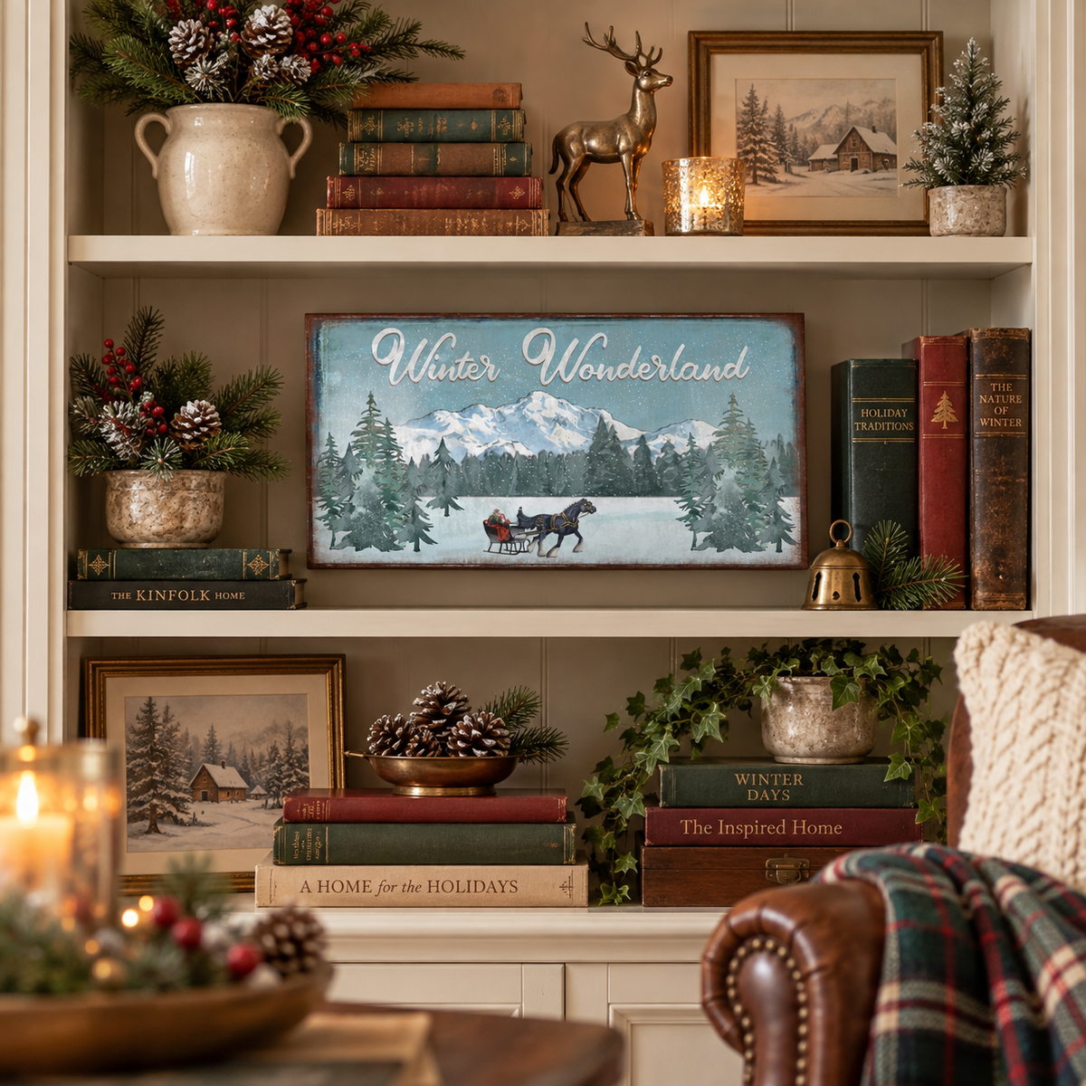 Winter Wonderland Canvas Wall Art