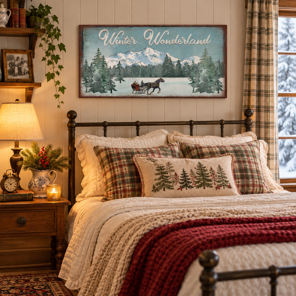 Winter Wonderland Canvas Wall Art